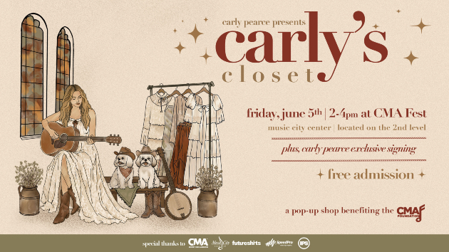 Come check out 'Every Little Thing' from Carly [Pearce]'s Closet during CMA Fest